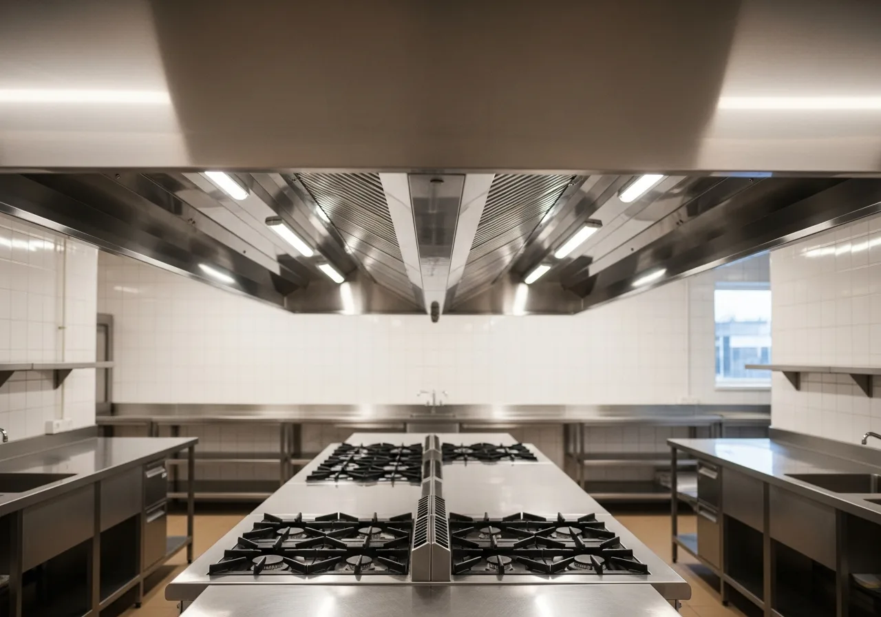 Restaurants kitchen extract cleaning in Cardiff