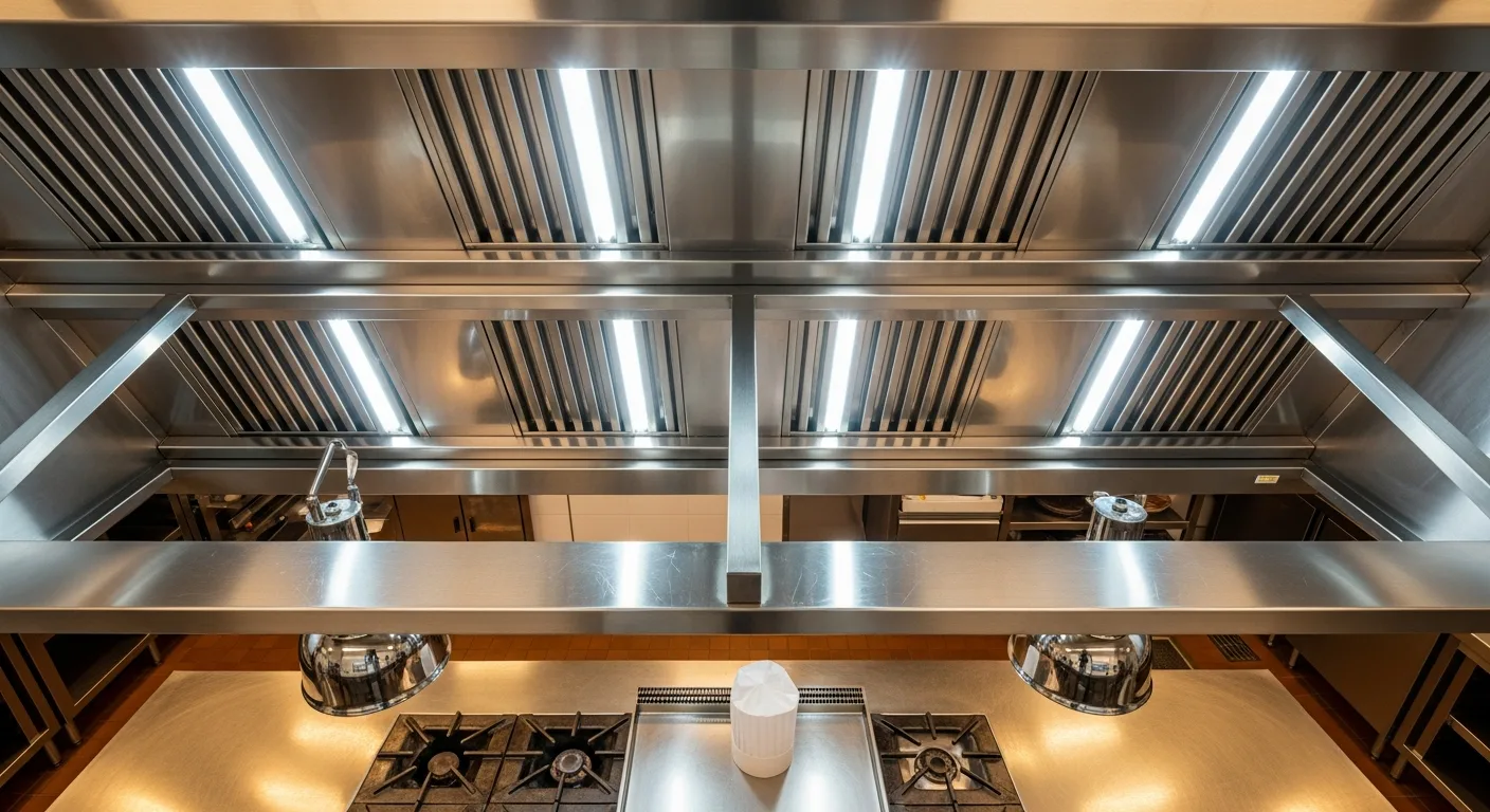 Cafés kitchen extract cleaning in Cardiff