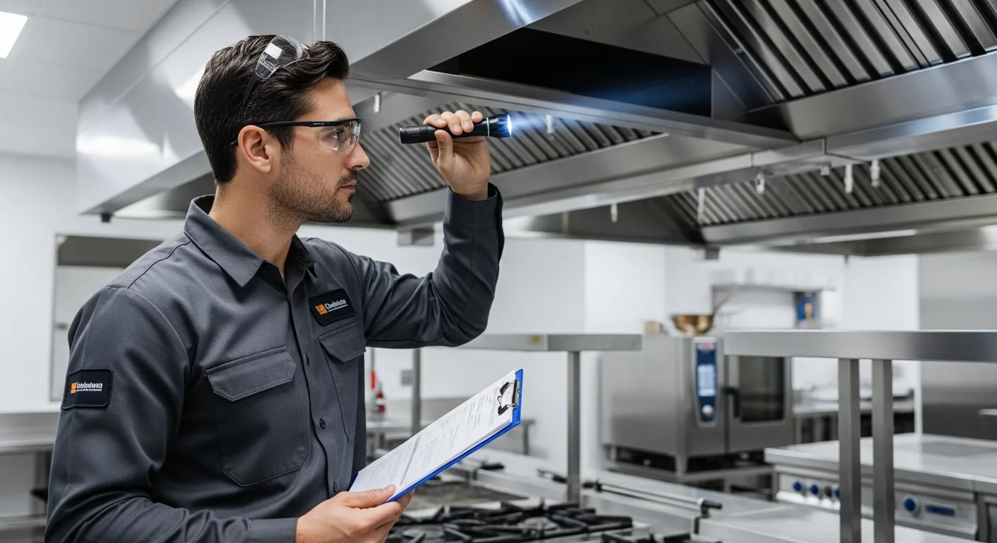 Commercial kitchen extract cleaning in Barry, Cardiff
